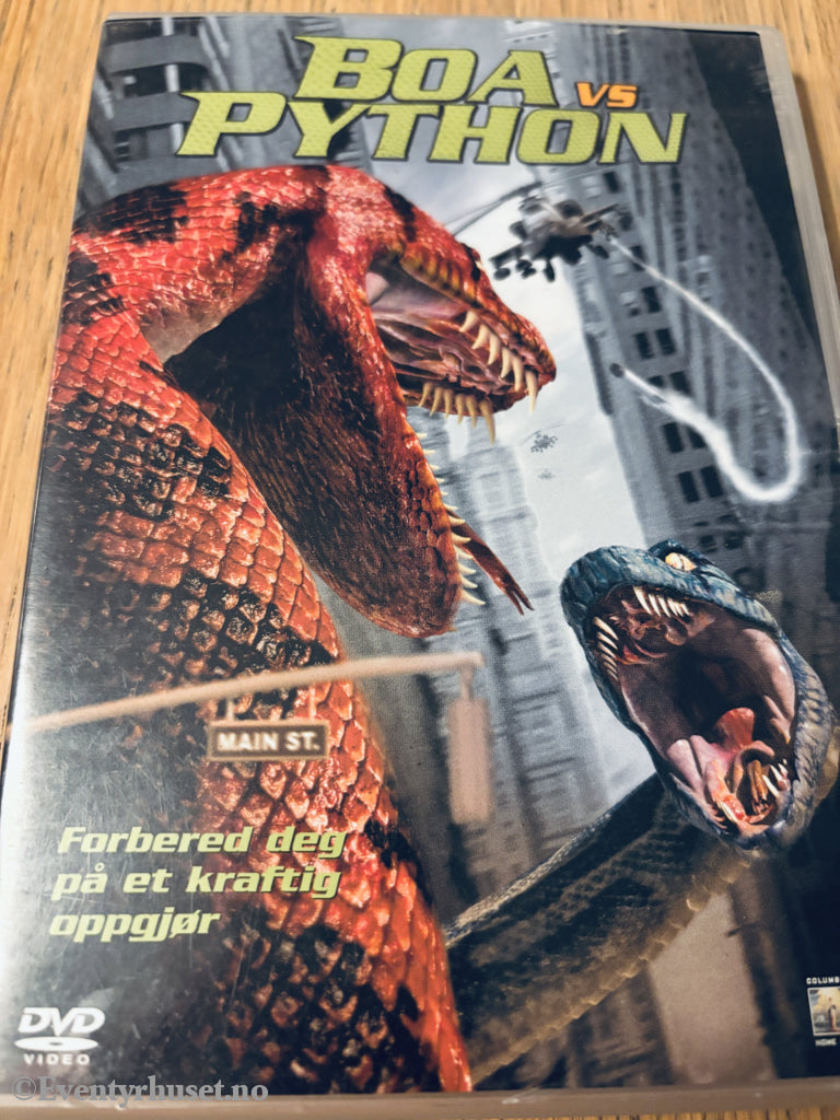 Boa vs. Python (2004). DVD.