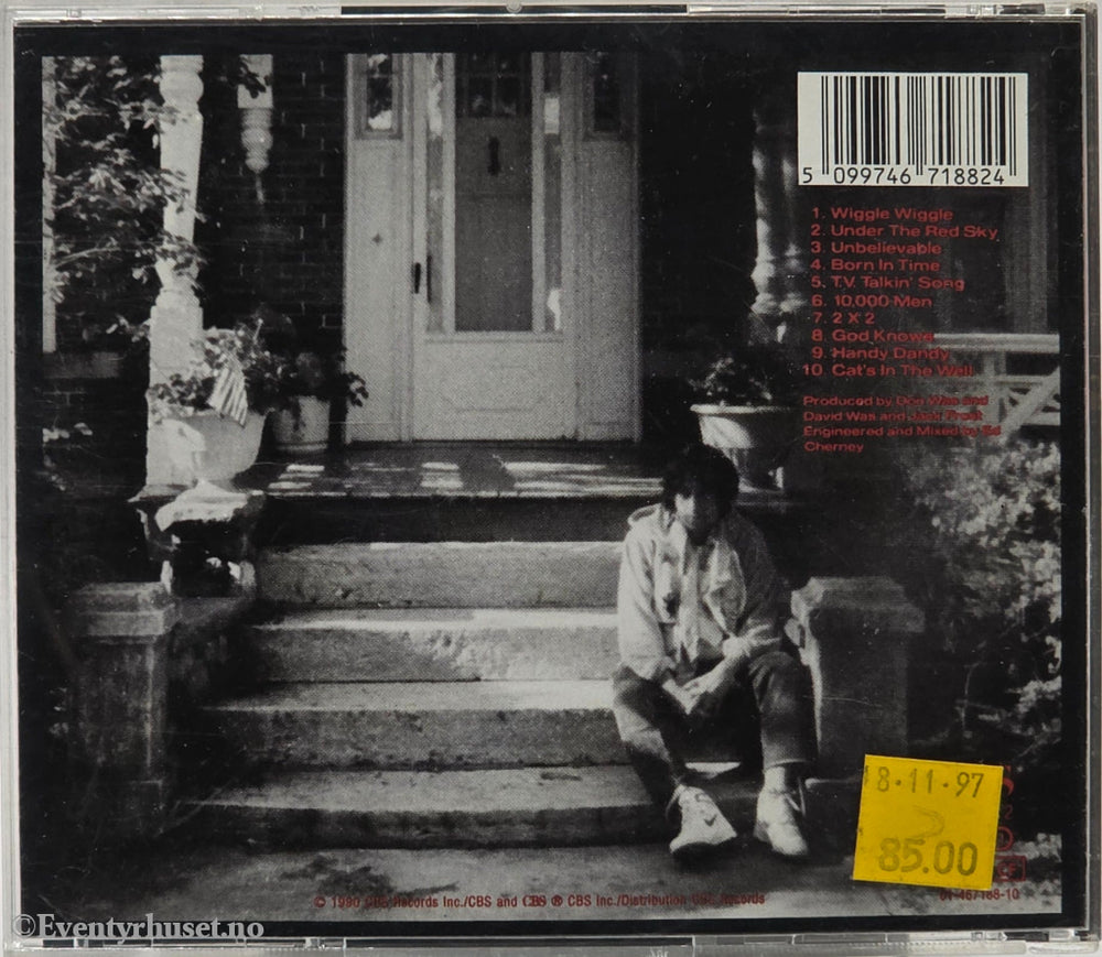 Bob Dylan, 1990, Under the Red Sky. Musikk-CD.