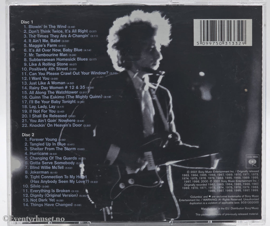 Bob Dylan. 2007. The Essential Bob Dylan. 2CD.