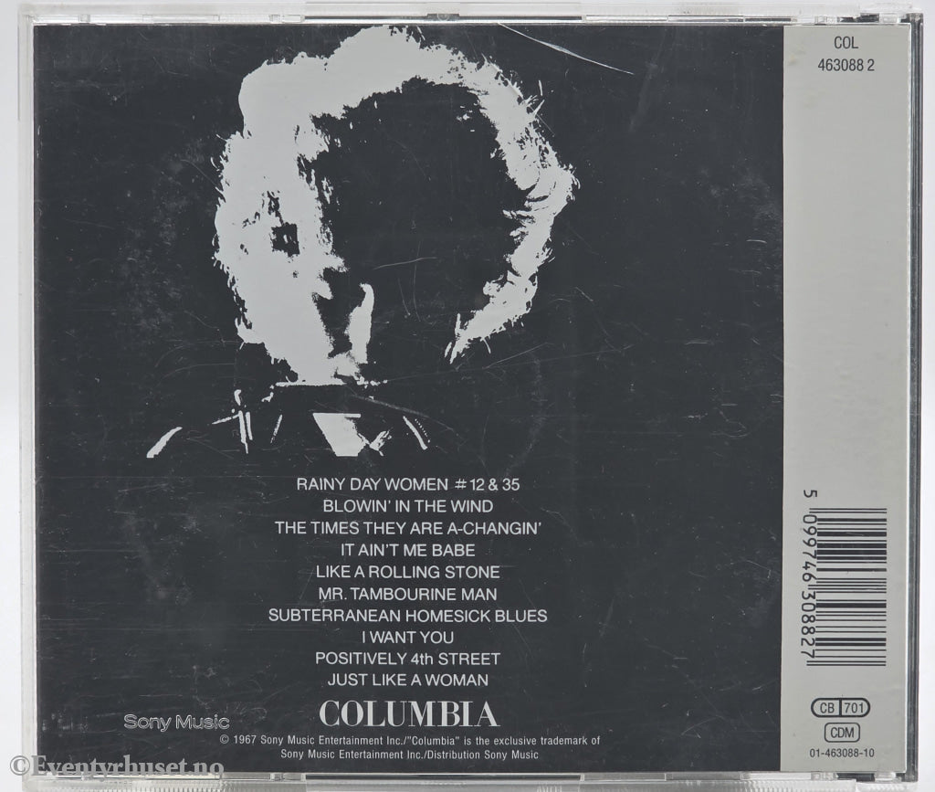 Bob Dylan. TBD. Greatest Hits. CD.