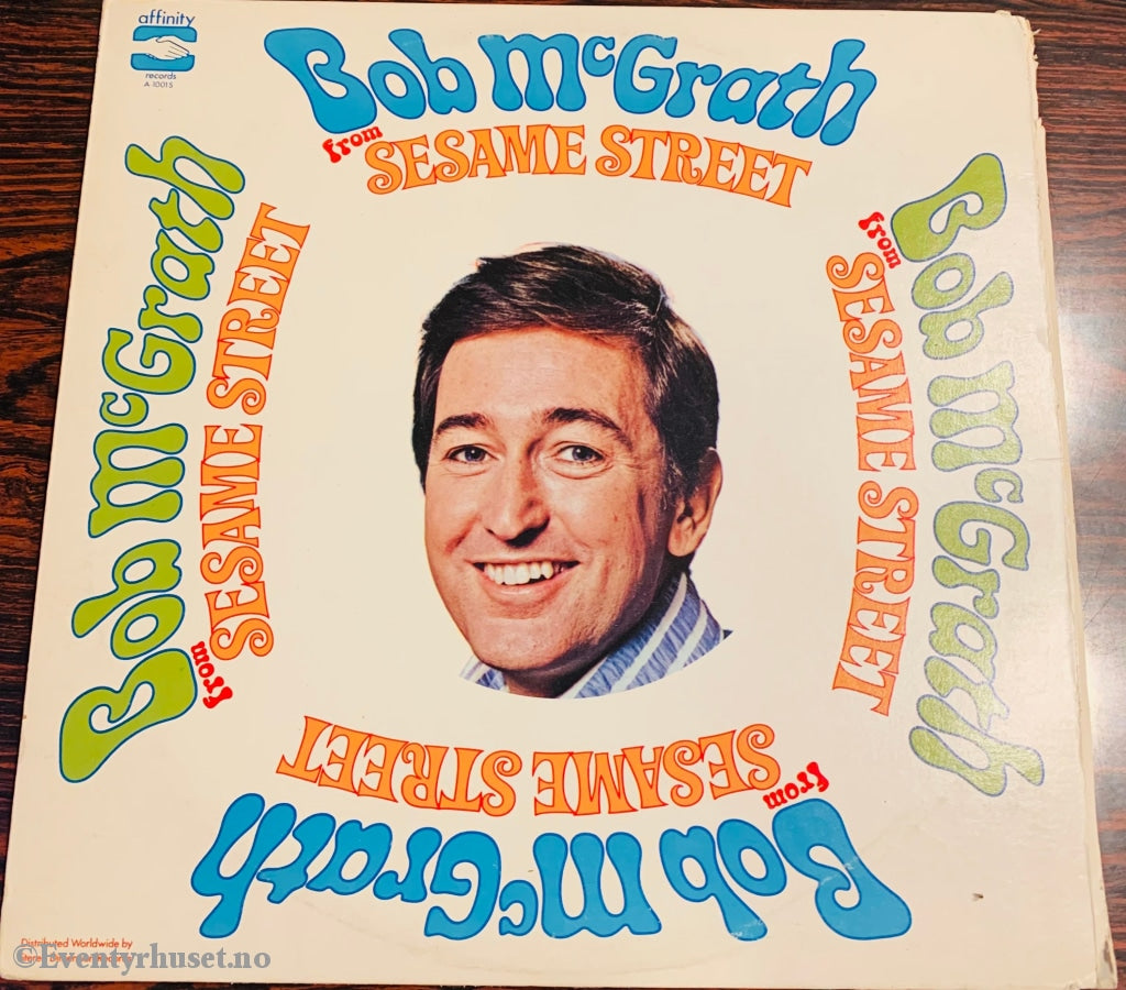 Bob Mcgrath. Sesame Street. 1970. Lp. Lp Plate