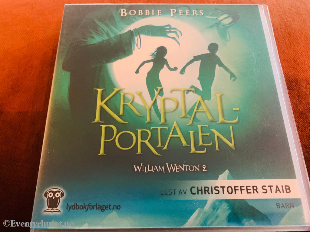 Bobbie Peers. William Wenton: Kryptalportalen. 2017. Lydbok på CD.