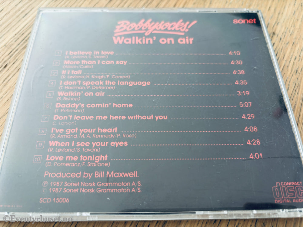 Bobbysocks – Walkin’ on Air. 1987. CD.
