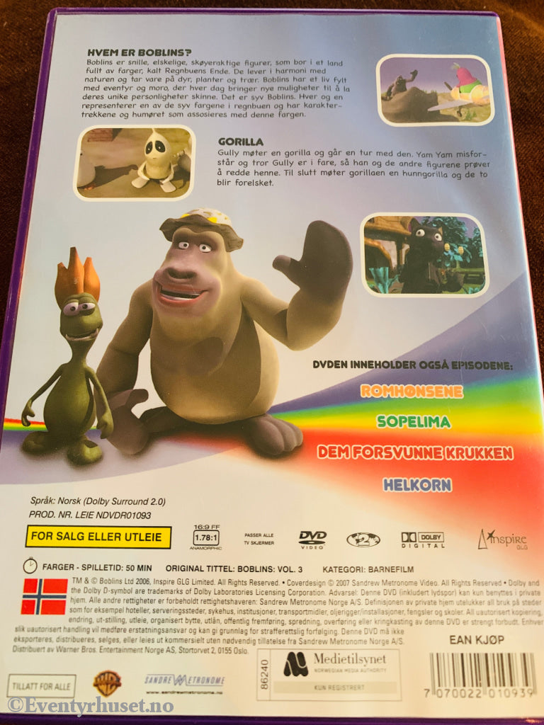 Boblins - Gorilla. 2006. DVD. DVD
