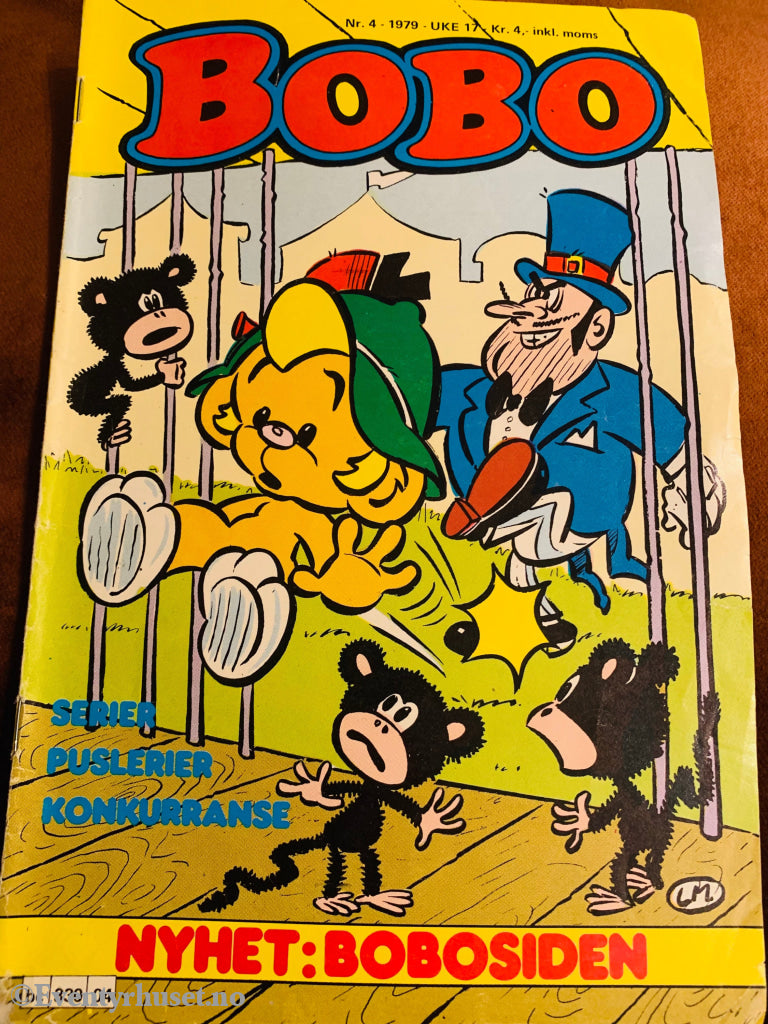 Bobo. 1979/04. Tegneserieblad