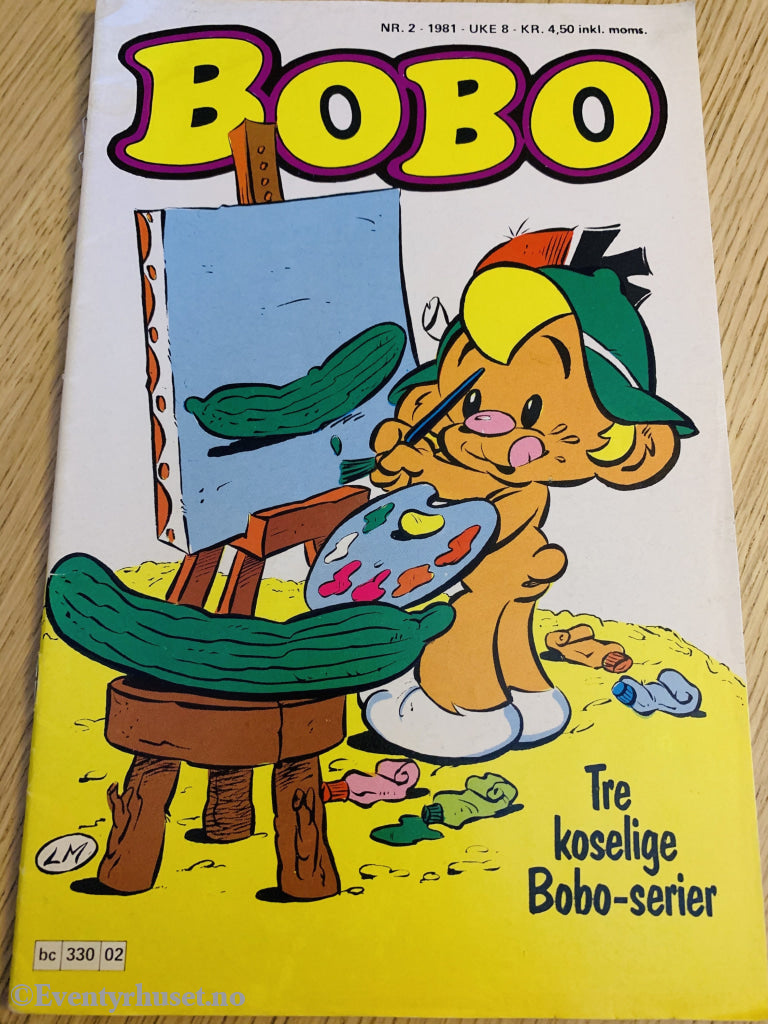 Bobo. 1981/02. Tegneserieblad