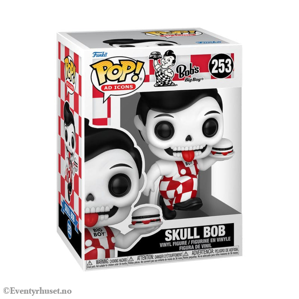 Bob’s Big Boy POP! Ad Icons Vinyl Figure Skull Bob 9 cm Collectibles