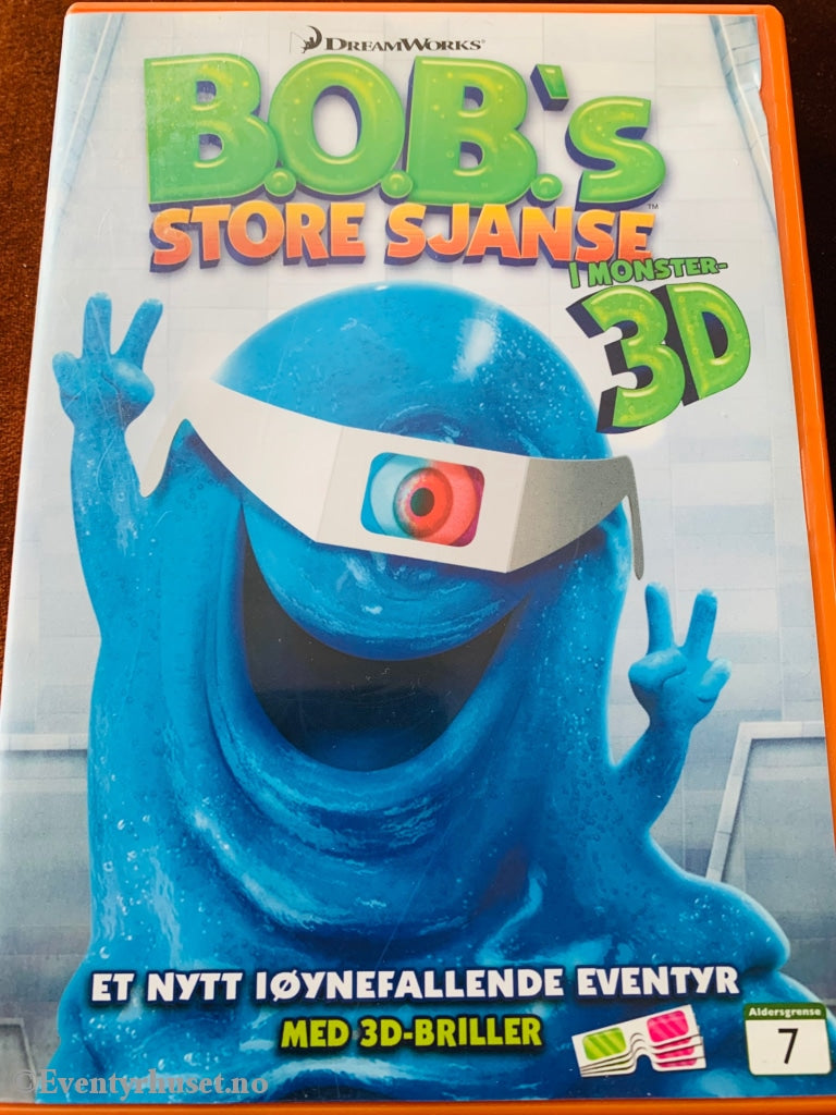 Bob´s Store Sjanse I Monster-3D. Dvd. Dvd