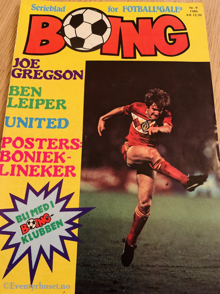 Boing. 1986/09. Tegneserieblad