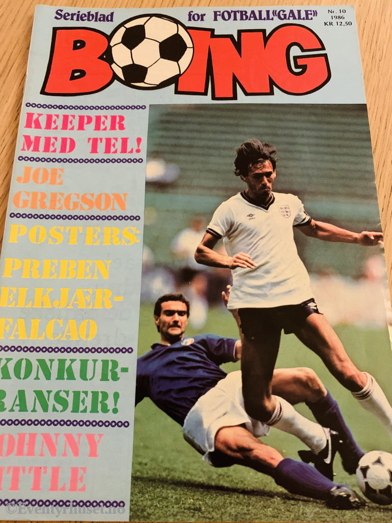 Boing. 1986/10. Tegneserieblad