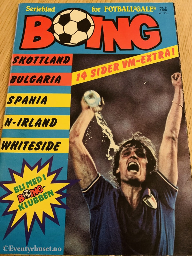 Boing. 1986/05. Tegneserieblad
