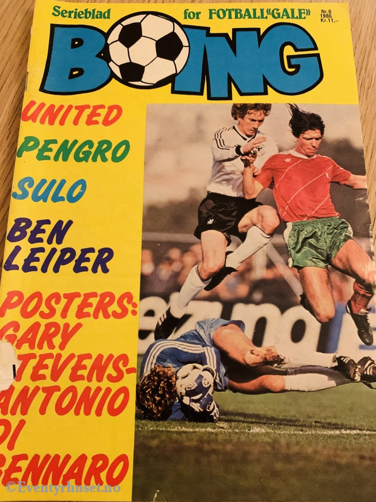 Boing. 1986/06. Tegneserieblad