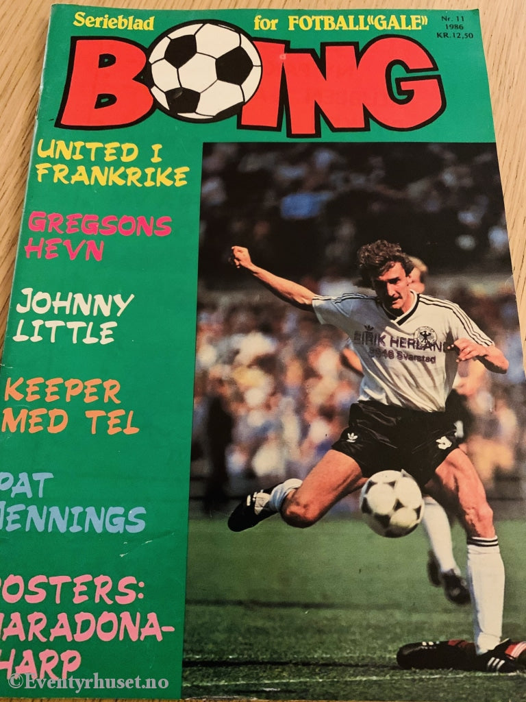 Boing. 1986/11. Tegneserieblad