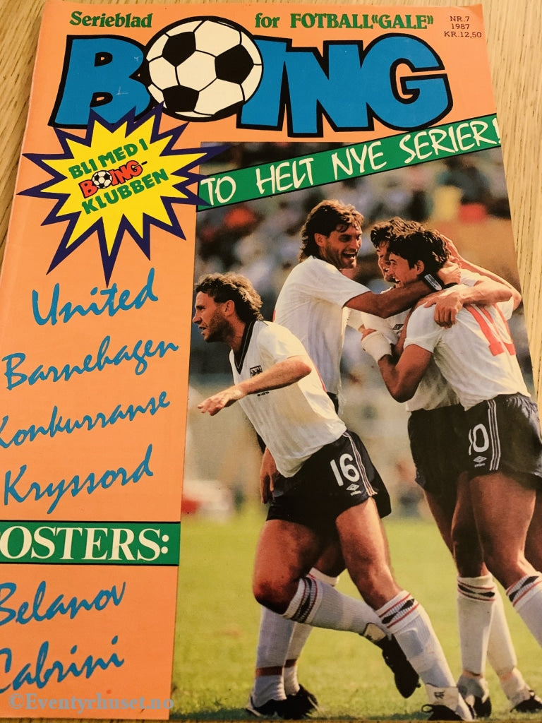 Boing. 1987/07. Tegneserieblad