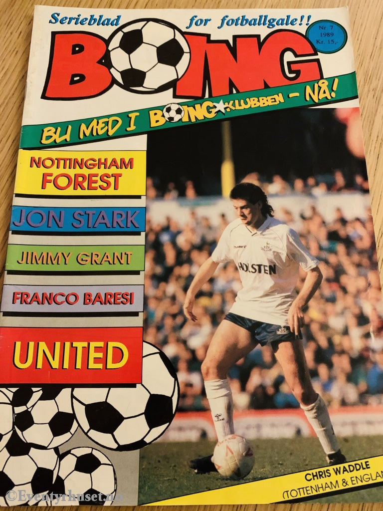 Boing. 1989/07. Tegneserieblad