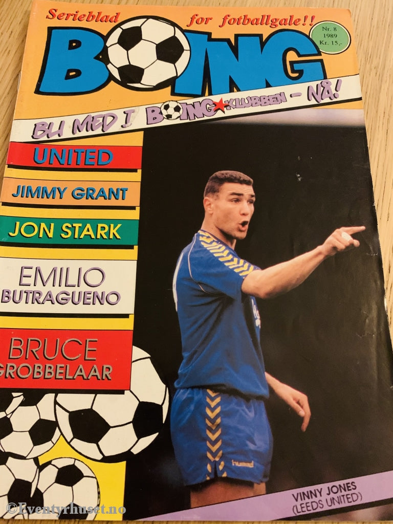 Boing. 1989/08. Tegneserieblad