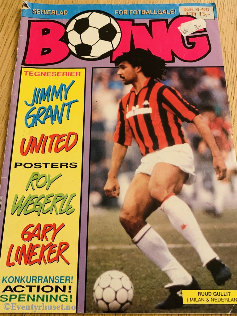 Boing. 1990/04. Tegneserieblad