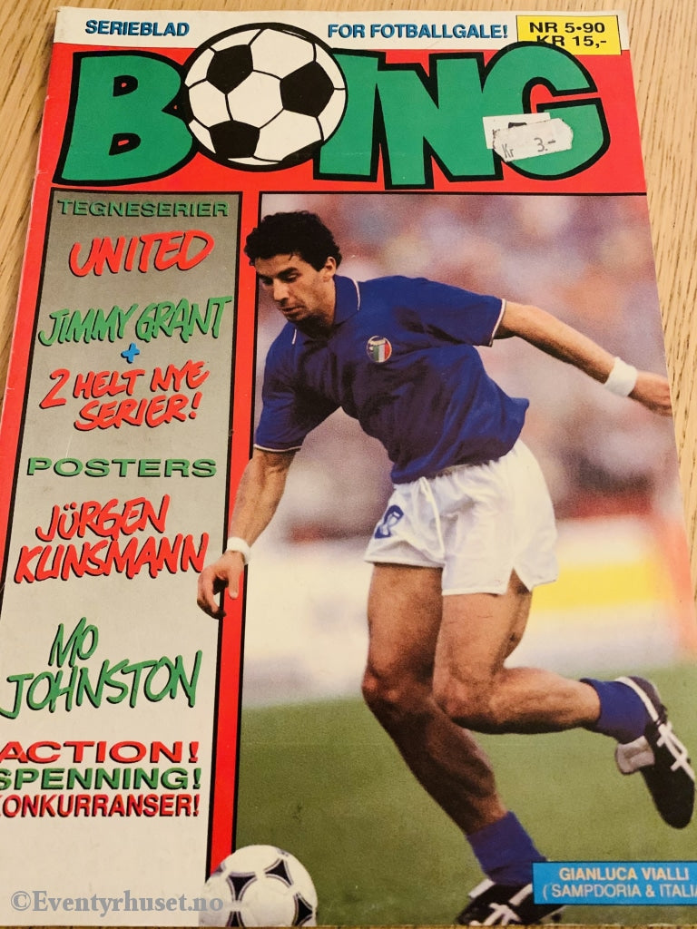 Boing. 1990/05. Tegneserieblad