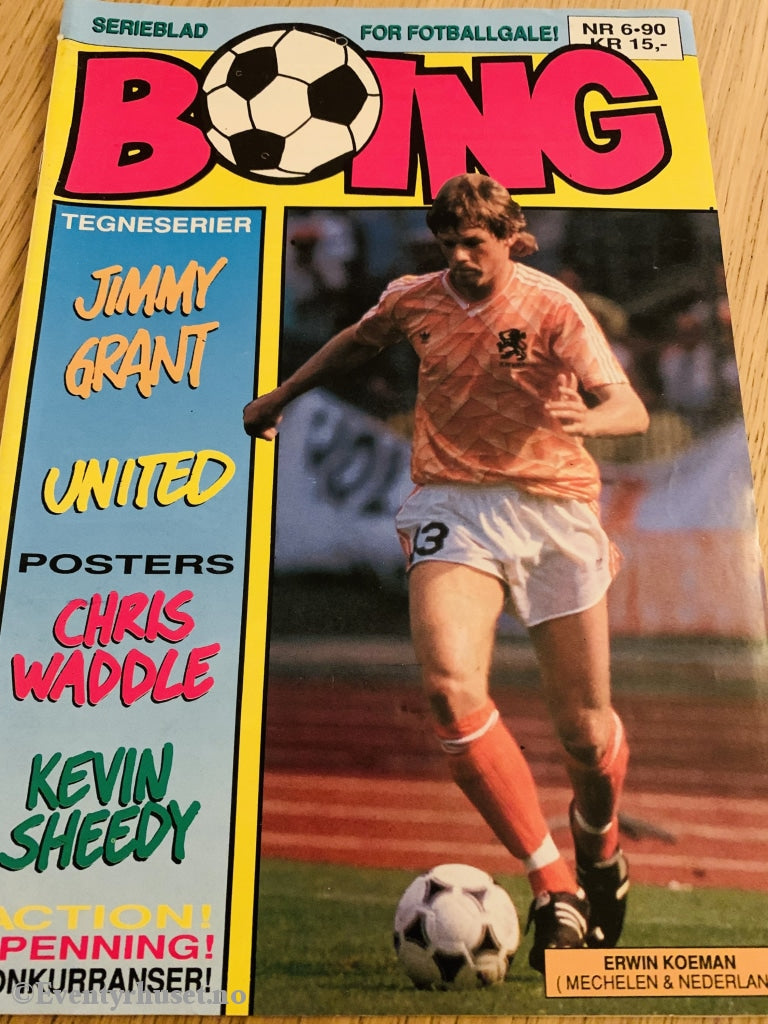 Boing. 1990/06. Tegneserieblad