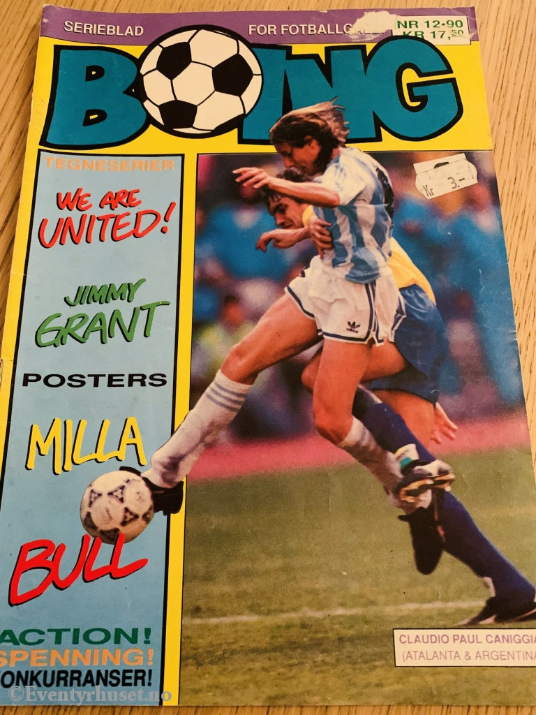 Boing. 1990/12. Tegneserieblad