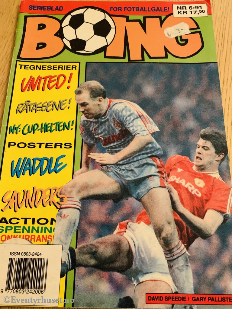 Boing. 1991/06. Tegneserieblad