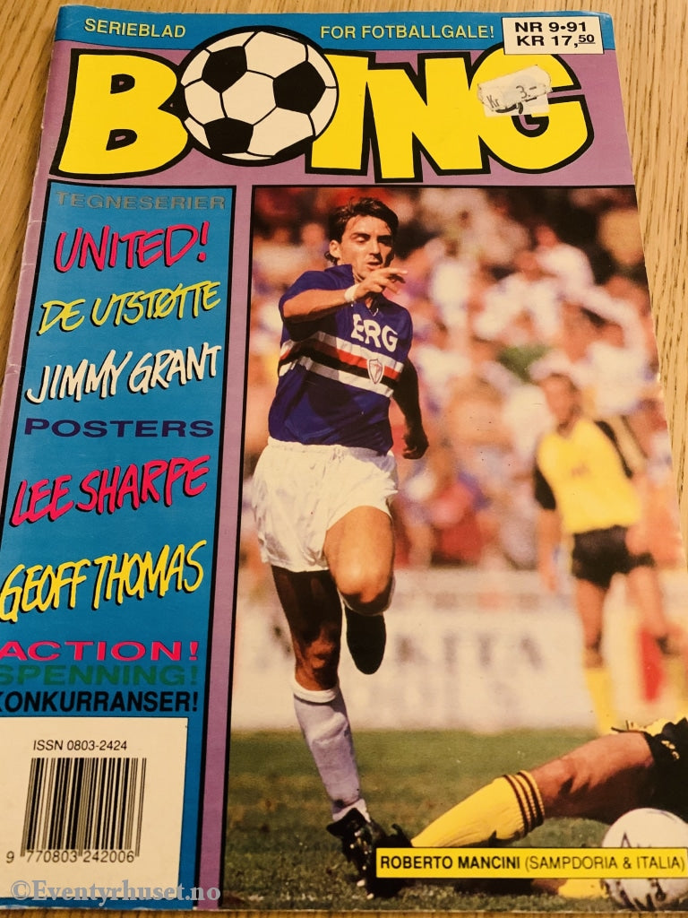 Boing. 1991/09. Tegneserieblad