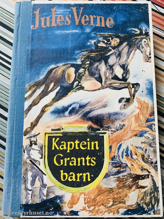 Bokfink-Serien: Jules Verne. 1951. Kaptein Grants Barn. Fortelling