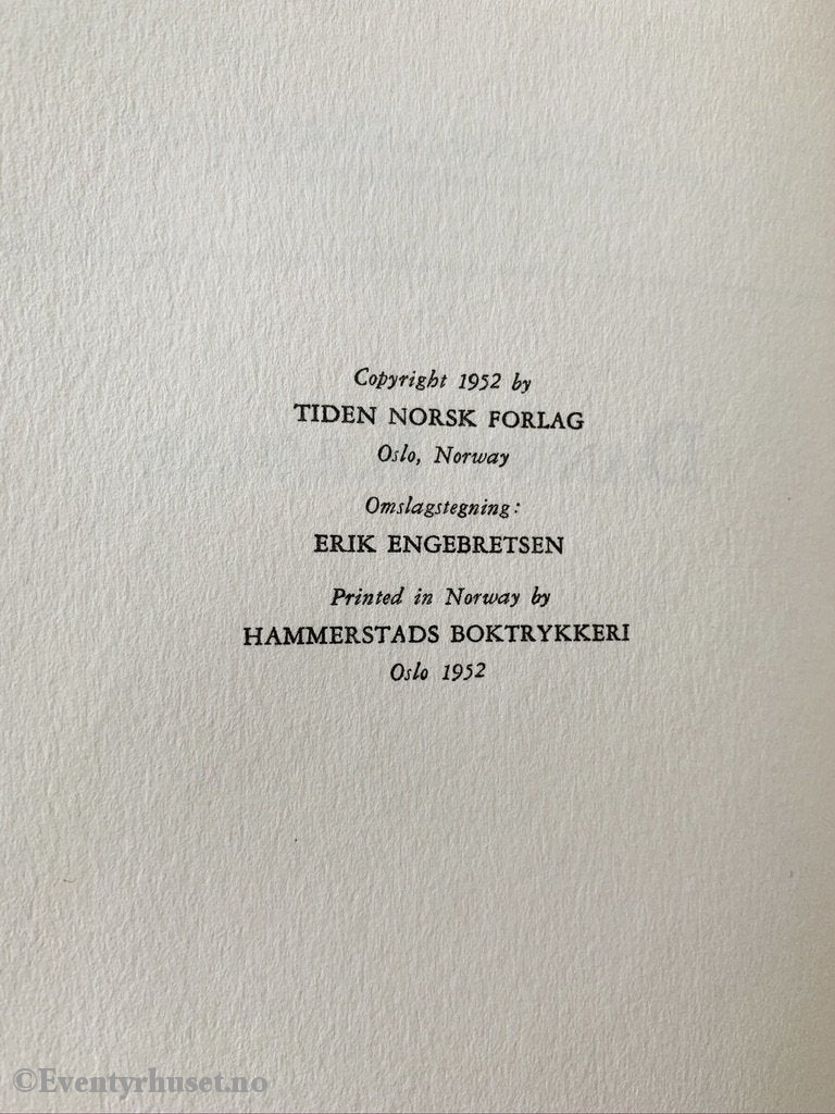 Bokfink-Serien Nr. 03: Hilmar Orud. 1952. Danny Krølle. Fortelling