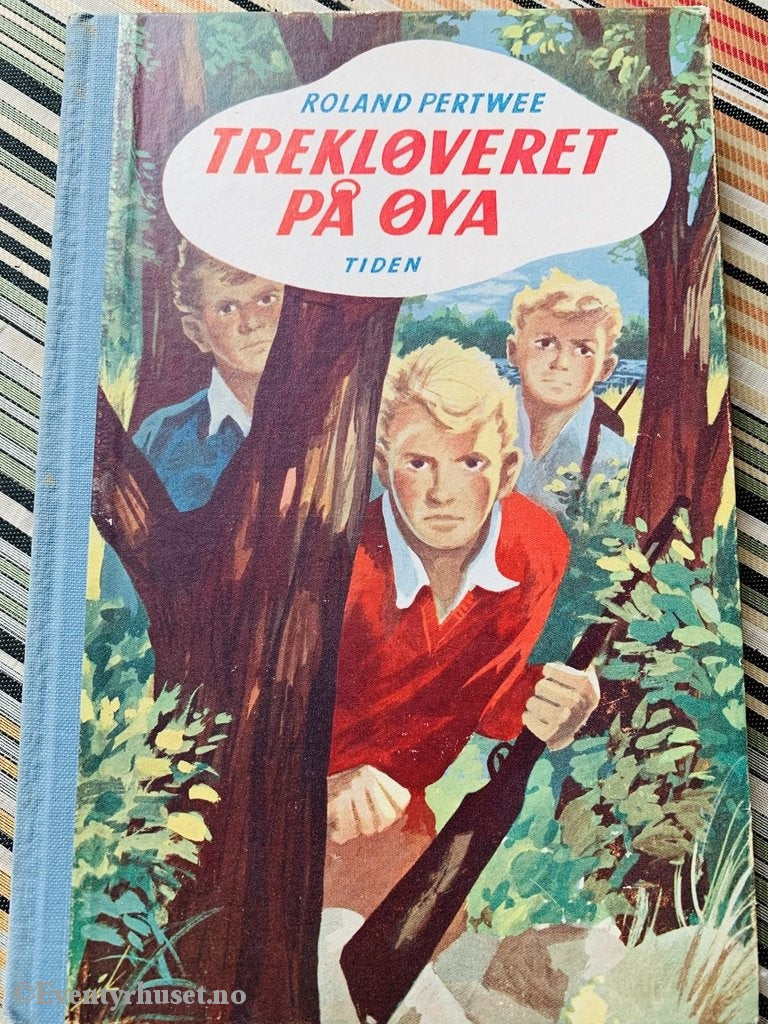 Bokfink-Serien Nr. 12: Jules Verne. 1954. Trekøveret På Øya. Fortelling