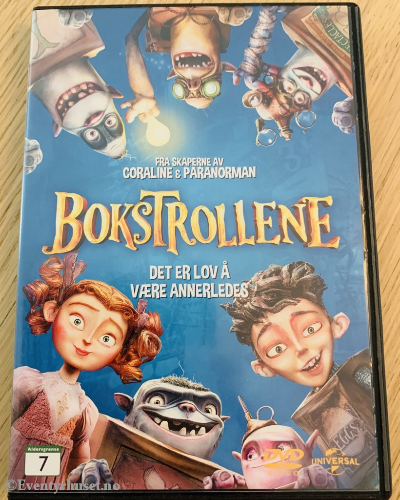 Bokstrollene. 2014. Dvd. Dvd