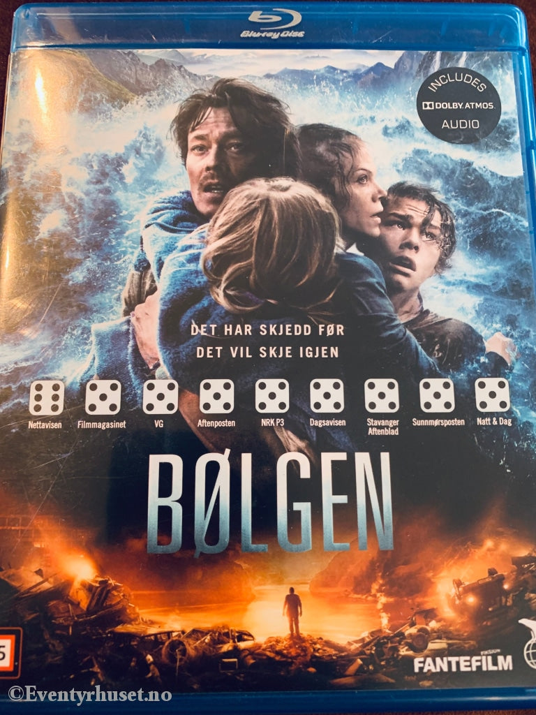 Bølgen. Blu-Ray. Blu-Ray Disc