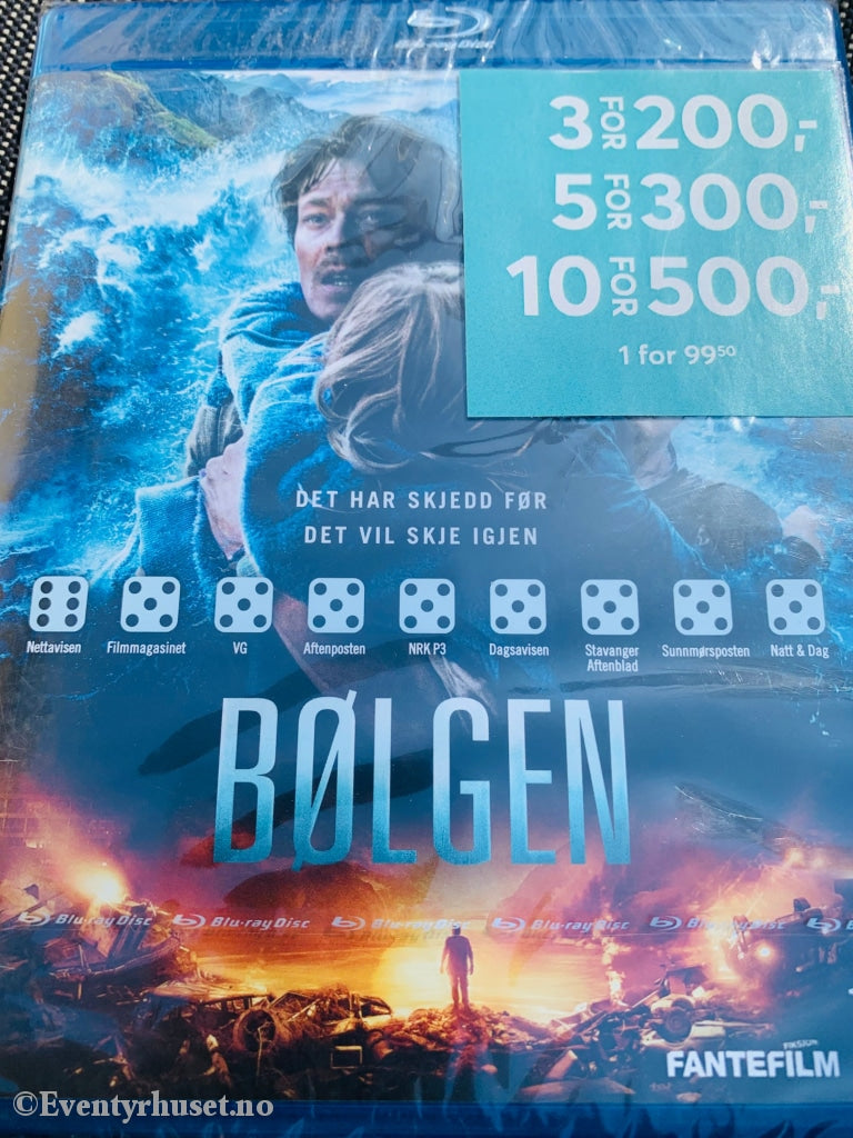 Bølgen. Blu-Ray. Ny I Plast! Blu-Ray Disc