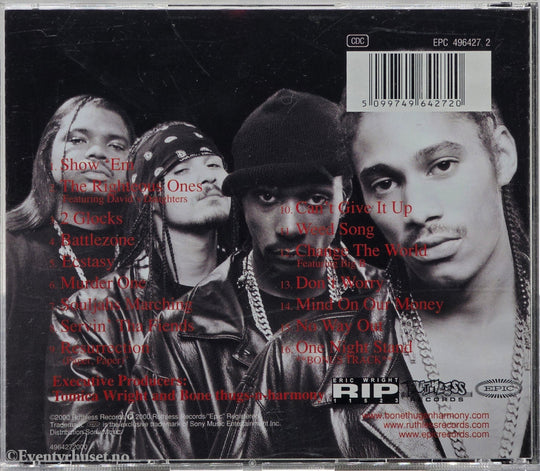 Bone Thugs-N-Harmony – BTNHResurrection. 2000. CD.