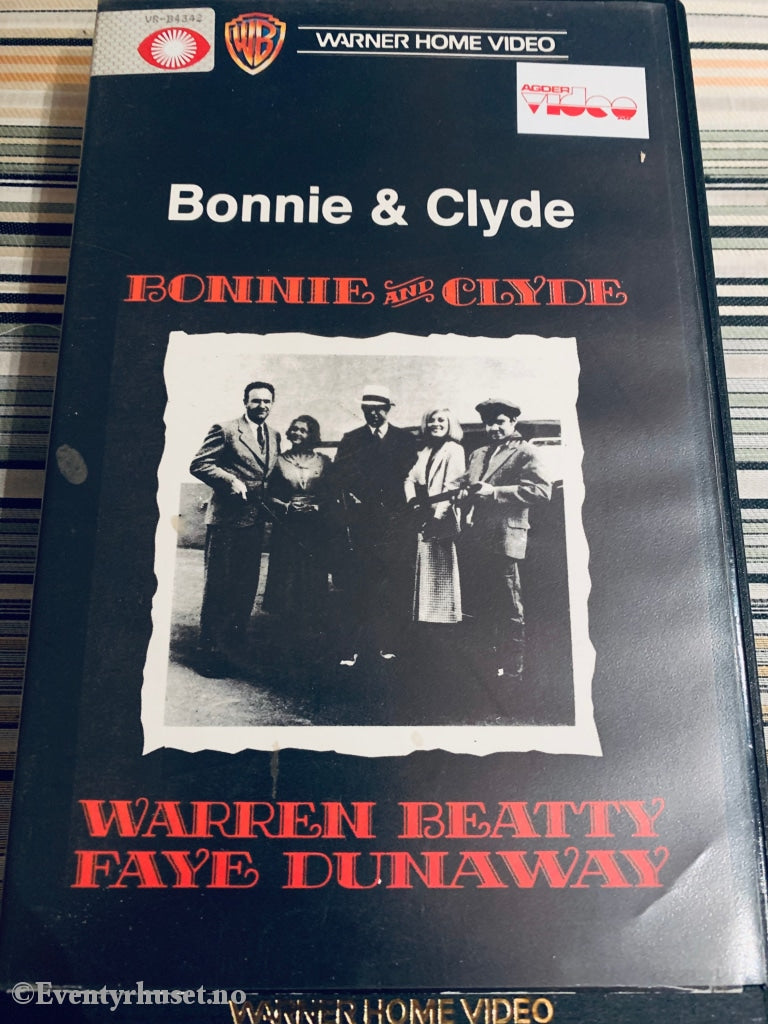 Bonnie & Clyde. 1979. Vhs Big Box. Box