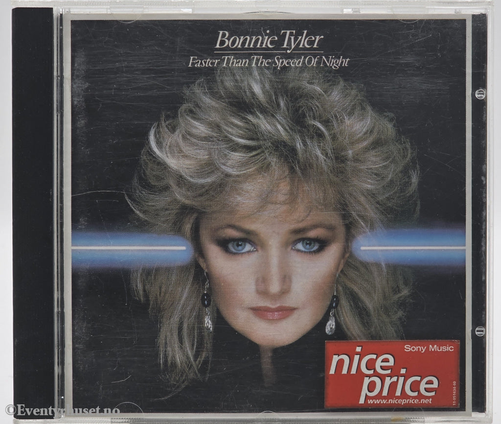 Bonnie Tyler. 1983. Faster Than The Speed Of Night. CD.