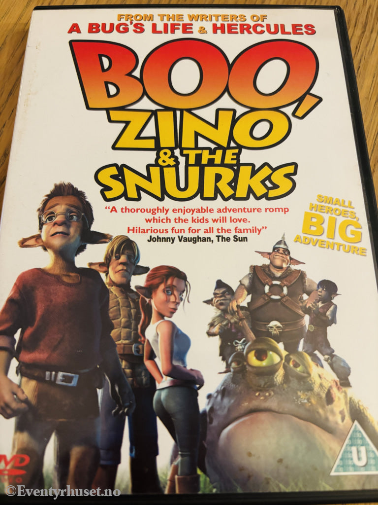 Boo Zino & The Snurks (2004) . DVD.