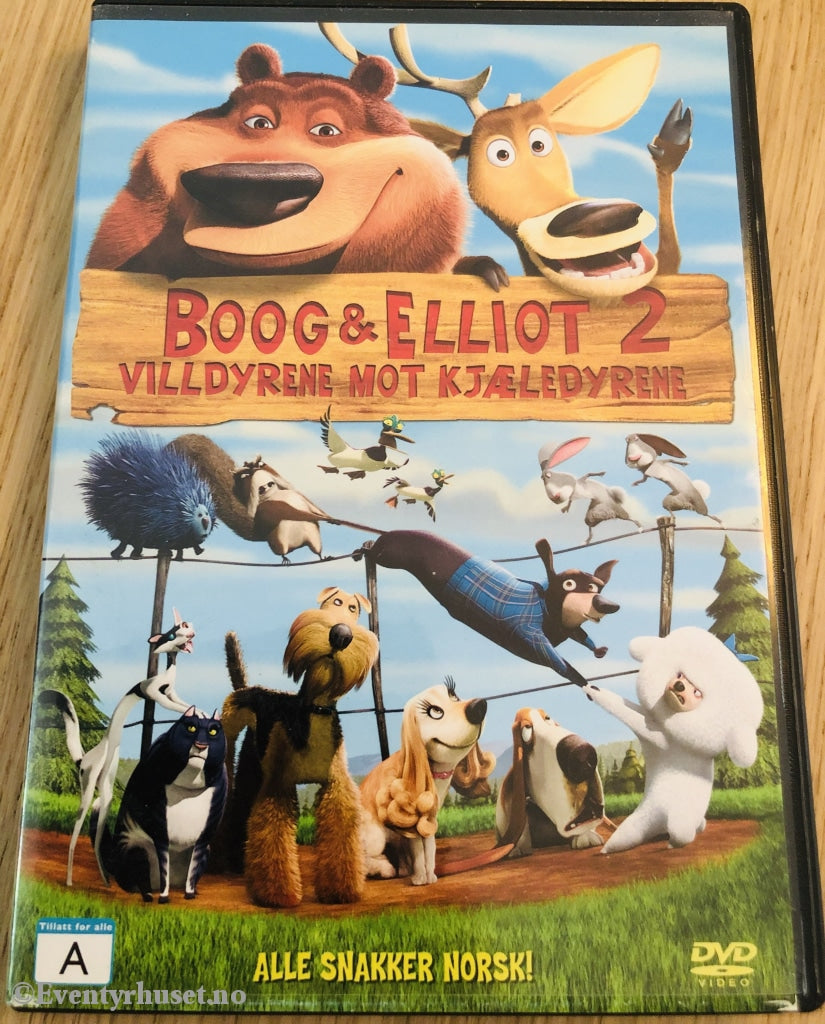 Boog & Elliot 2 - Villdyrene Mot Kjæledyrene. 2008. Dvd. Dvd