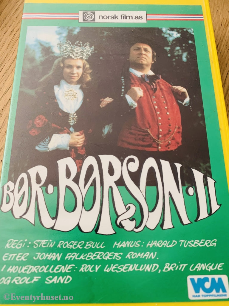 Bør Børson Ii. 1976. Vhs Big Box.