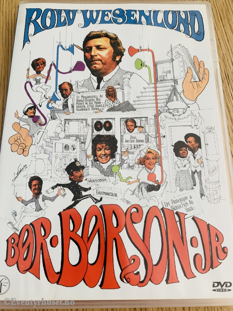 Bør Børson Jr. 1974. Dvd. Dvd