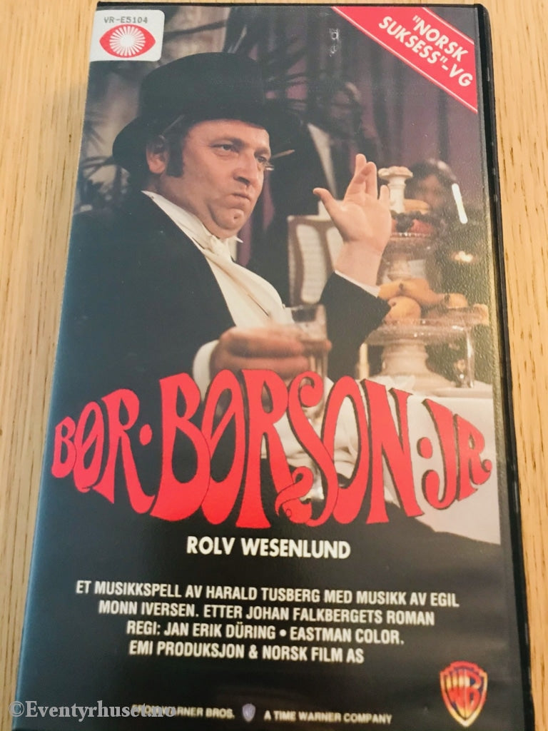 Bør Børson Jr. 1974. Vhs. Vhs