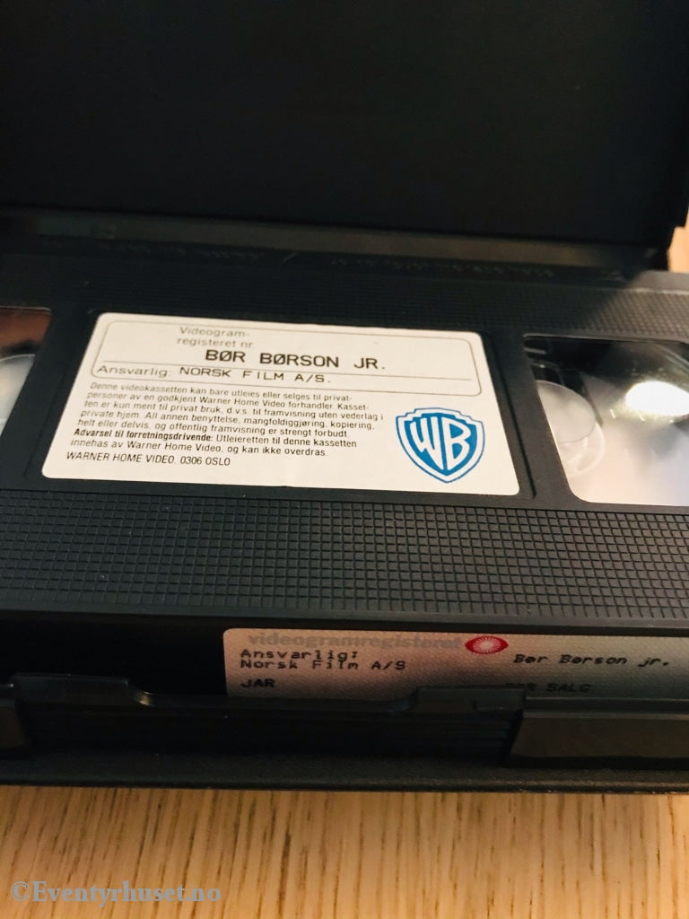 Bør Børson Jr. 1974. Vhs. Vhs