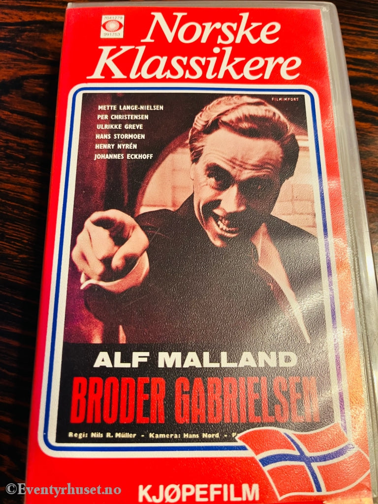 Border Gabrielsen (Norske Klassikere). Vhs. Vhs