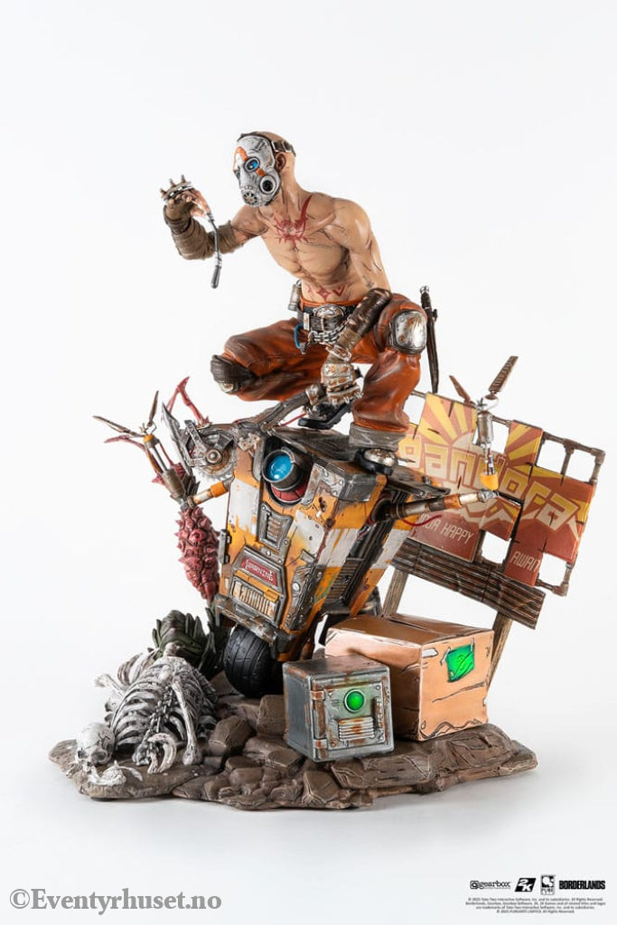 Borderlands 3 Statue 1/6 Psycho & Claptrap Diorama 40 cm Collectibles