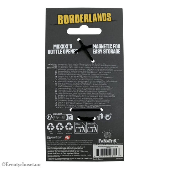 Borderlands Bottle Opener Mad Moxxi Home & Gifts