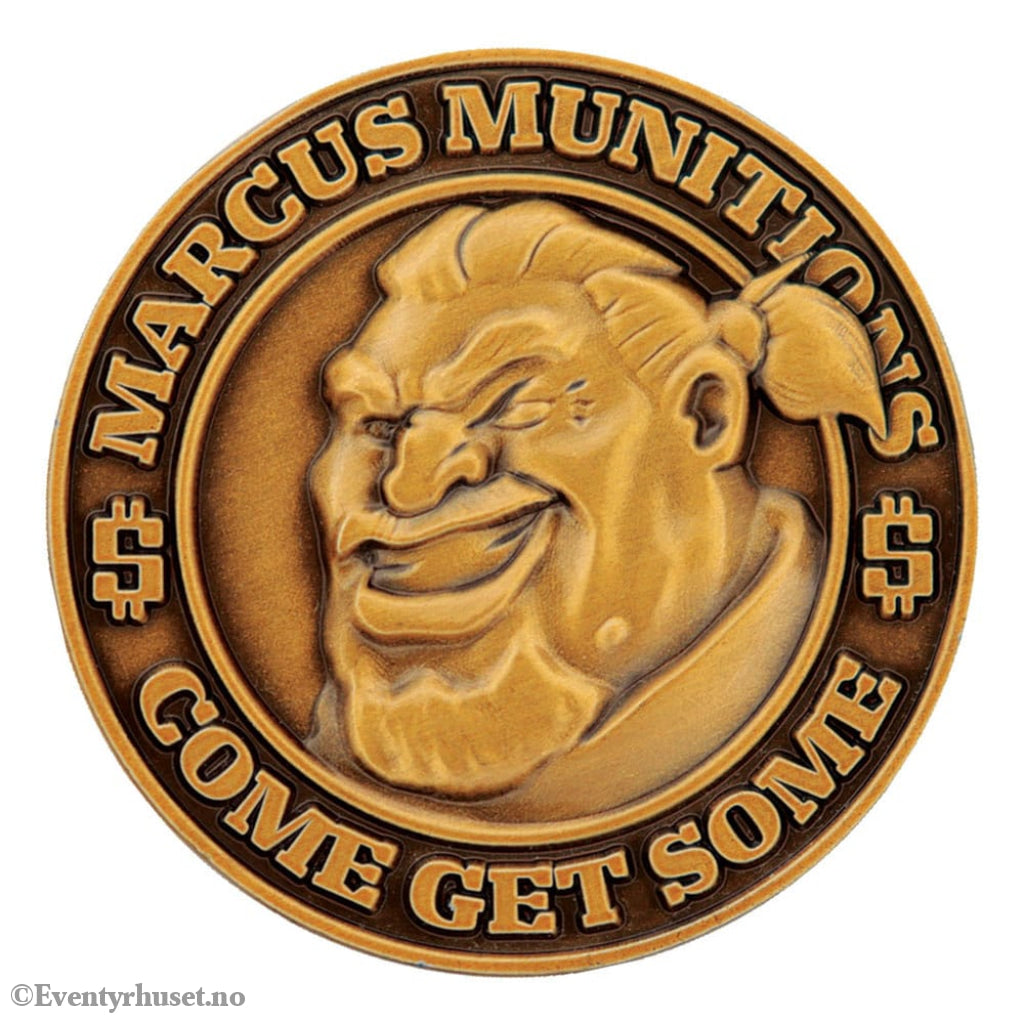 Borderlands Collectable Coin Marcus Munitions Limited Edition Collectibles