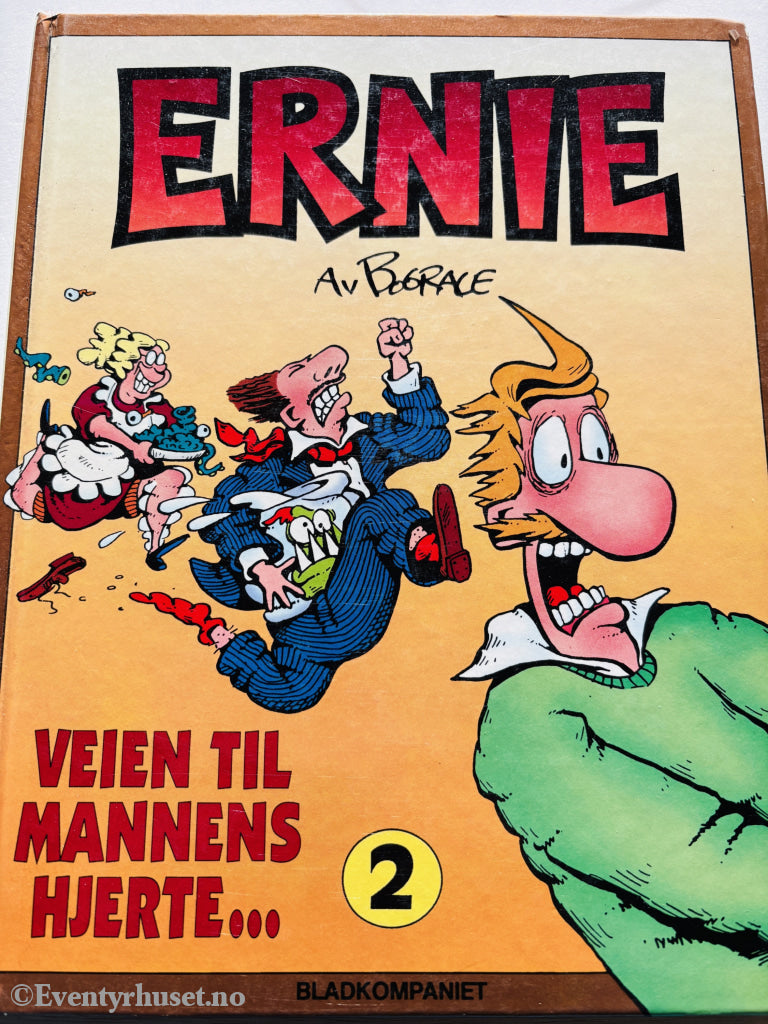 Børge (av). Ernie – Veien til mannens hjerte... 2. 1992. Barnebok.