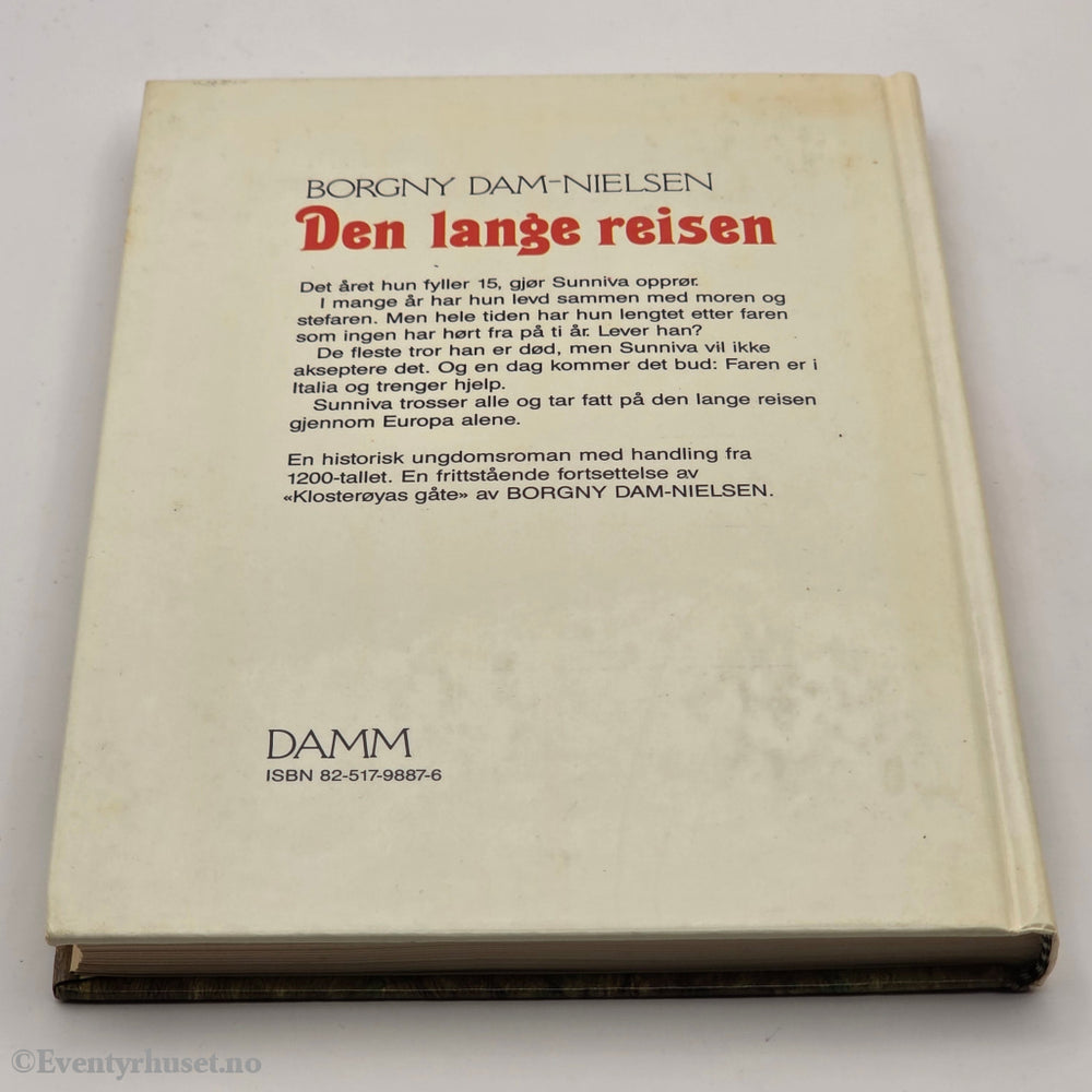 Borgny Dam-Nielsen, 1983, Den lange reisen. Bok.