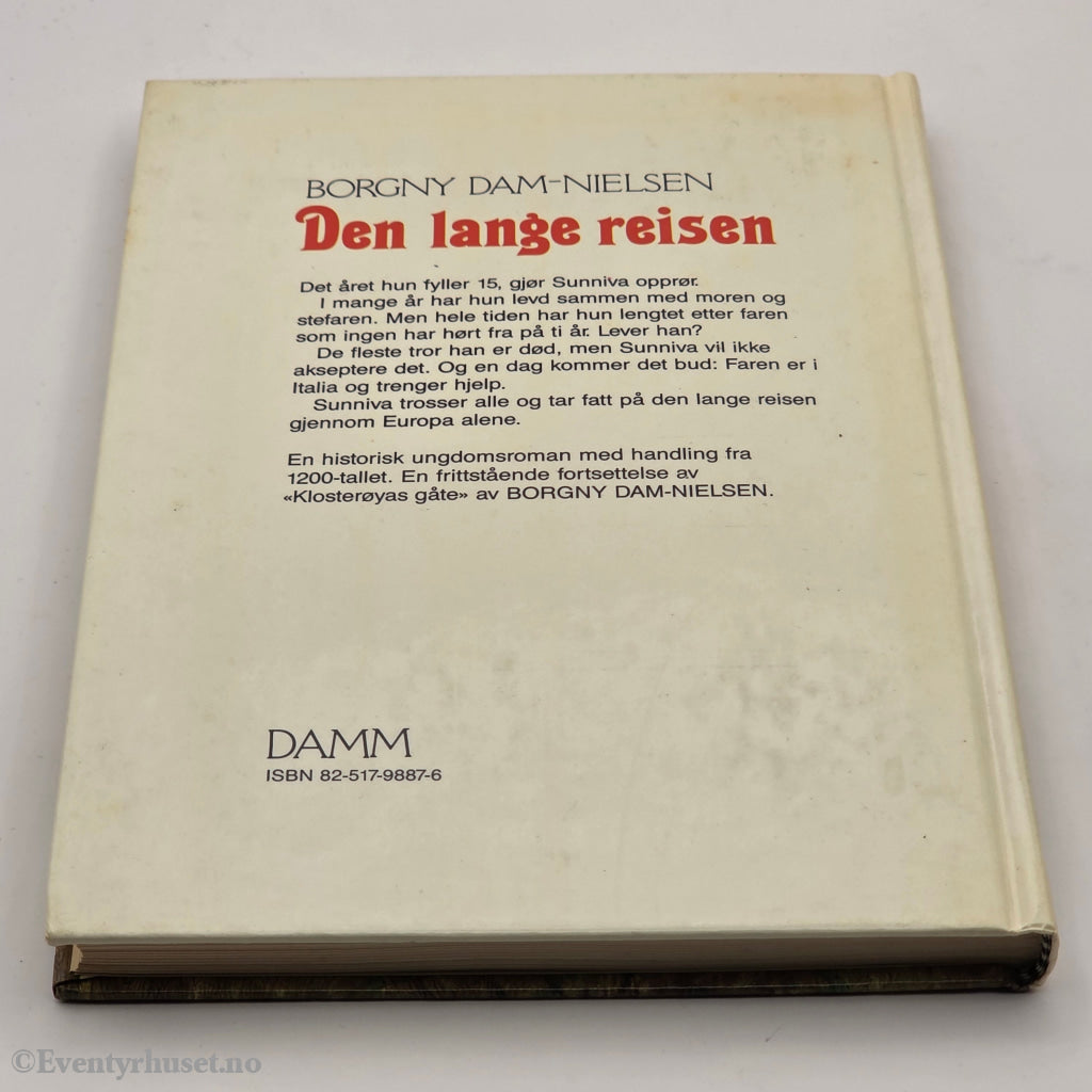 Borgny Dam-Nielsen, 1983, Den lange reisen. Bok.