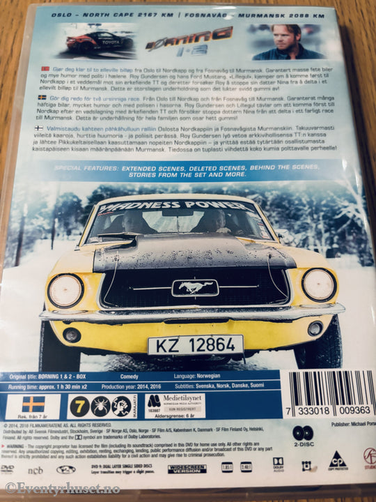 Børning 1+2 (2014, 2016). DVD.