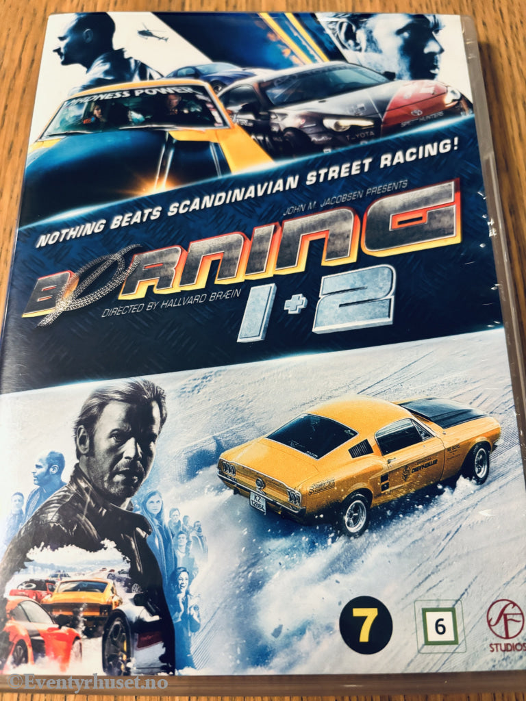 Børning 1+2 (2014, 2016). DVD.